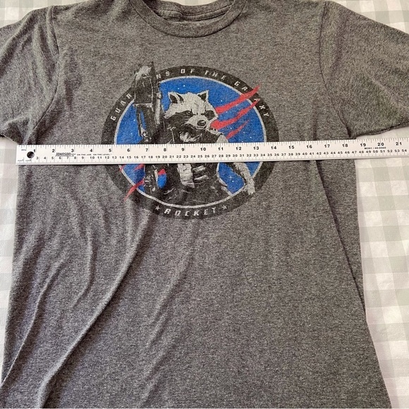 ROCKET Marvel Gardians of the Galaxy grey t-shirt round neck medium - Picture 6 of 9